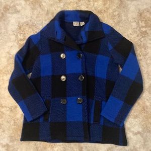 Keren Hart Plaid Wool Coat
